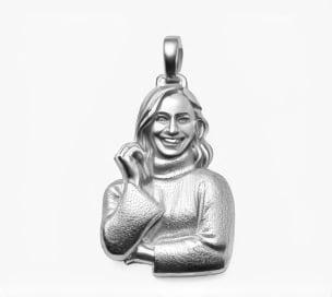 Sterling Silver Charm Version