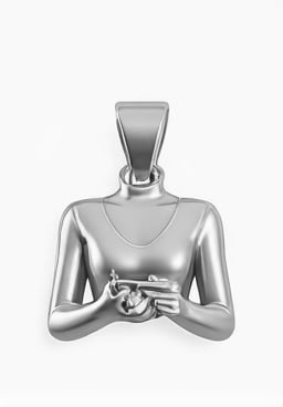 Sterling Silver Charm Version