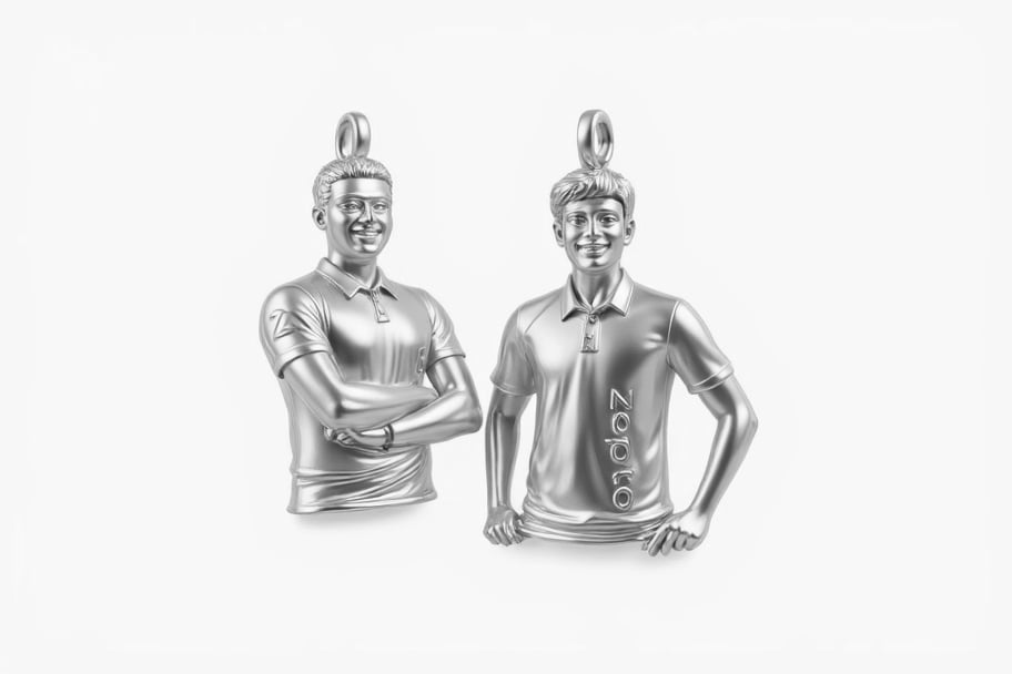 Sterling Silver Charm Version