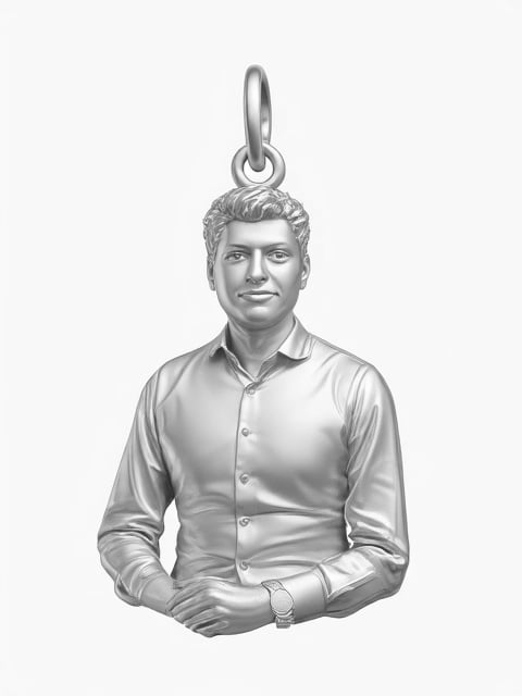 Sterling Silver Charm Version
