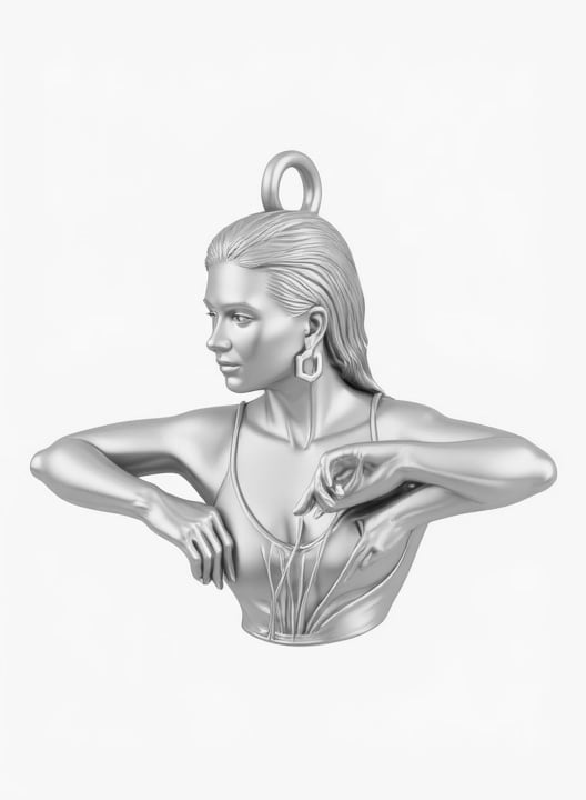 Sterling Silver Charm Version