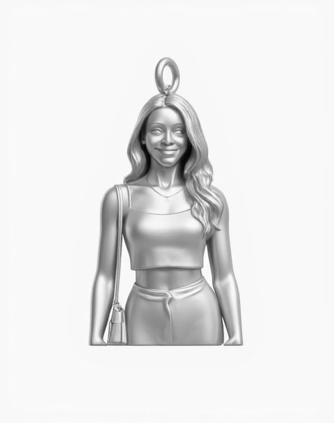 Sterling Silver Charm Version
