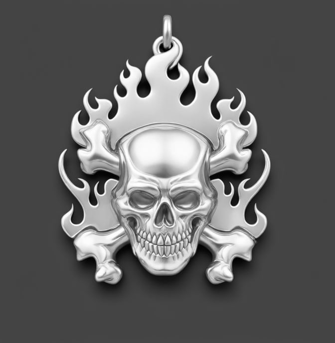 Sterling Silver Charm Version